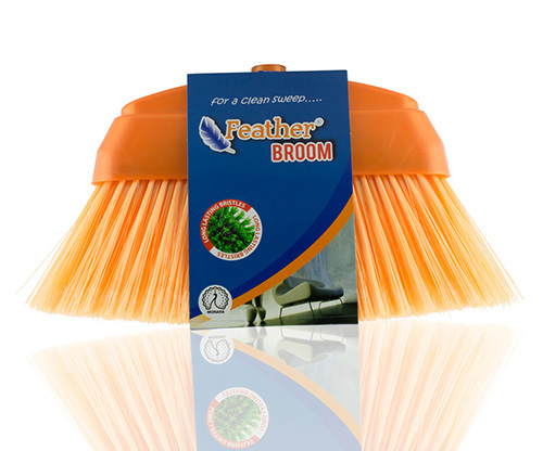 feather, Orange monara broom