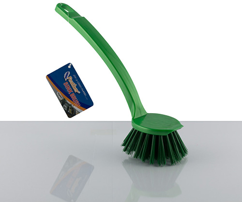feather, green sink brush