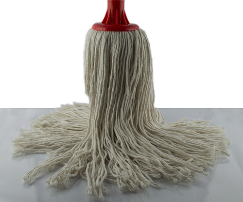 feather, red cotton floor mop
